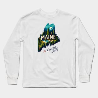 Maine Lover Long Sleeve T-Shirt